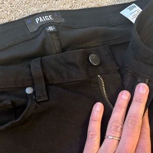 Paige 29 black jean